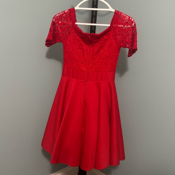 FE FOREVER Red Dress - Picture 4 of 5